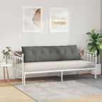 Cuscino per Schiena Grigio scuro 180 x 50 cm