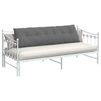 Cuscino per Schiena Grigio scuro 180 x 50 cm