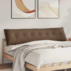 Cuscino per Schiena Marrone 200 x 19 x 50 cm Tessuto