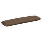 Cuscino per Schiena Marrone 200 x 19 x 50 cm Tessuto