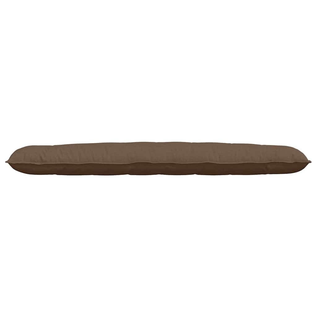 Cuscino per Schiena Marrone 200 x 19 x 50 cm Tessuto