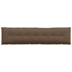 Cuscino per Schiena Marrone 200 x 19 x 50 cm Tessuto