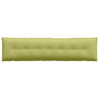 Cuscino per Schiena Verde chiaro 200 x 19 x 50 cm Tessuto