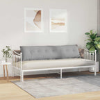 Cuscino per Schiena Grigio Nuvola 200 x 19 x 50 cm Tessuto