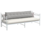 Cuscino per Schiena Grigio Nuvola 200 x 19 x 50 cm Tessuto