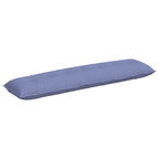 Cuscino per Schiena Blu jeans 200 x 19 x 50 cm Tessuto