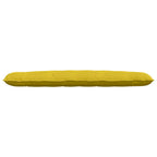 Cuscino per Schiena Giallo 200 x 50 cm Tessuto in Cords