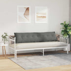 Cuscino per Schiena Grigio scuro 200 x 50 cm