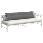 Cuscino per Schiena Grigio scuro 200 x 50 cm