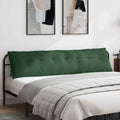 Cuscino per Schiena Verde Giungla 200 x 50 cm Tessuto in Cords
