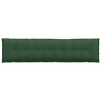 Cuscino per Schiena Verde Giungla 200 x 50 cm Tessuto in Cords