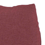 Cuscino per Schiena Rosso Vino 45 x 20 x 35 cm Tessuto