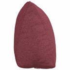 Cuscino per Schiena Rosso Vino 45 x 20 x 35 cm Tessuto