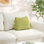 Cuscino per Schiena Verde chiaro 45 x 20 x 35 cm Tessuto