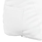Cuscino per Schiena Bianco 45 x 20 x 35 cm Tessuto