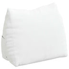 Cuscino per Schiena Bianco 45 x 20 x 35 cm Tessuto