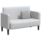 Cuscino per Schiena Grigio Nuvola 45 x 20 x 35 cm Tessuto