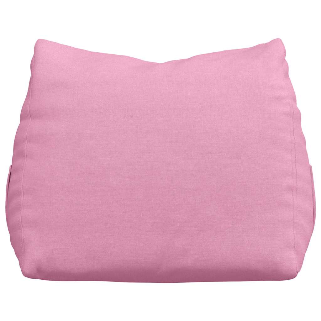 Cuscino per Schiena Rosa 45 x 20 x 35 cm Tessuto