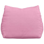Cuscino per Schiena Rosa 45 x 20 x 35 cm Tessuto