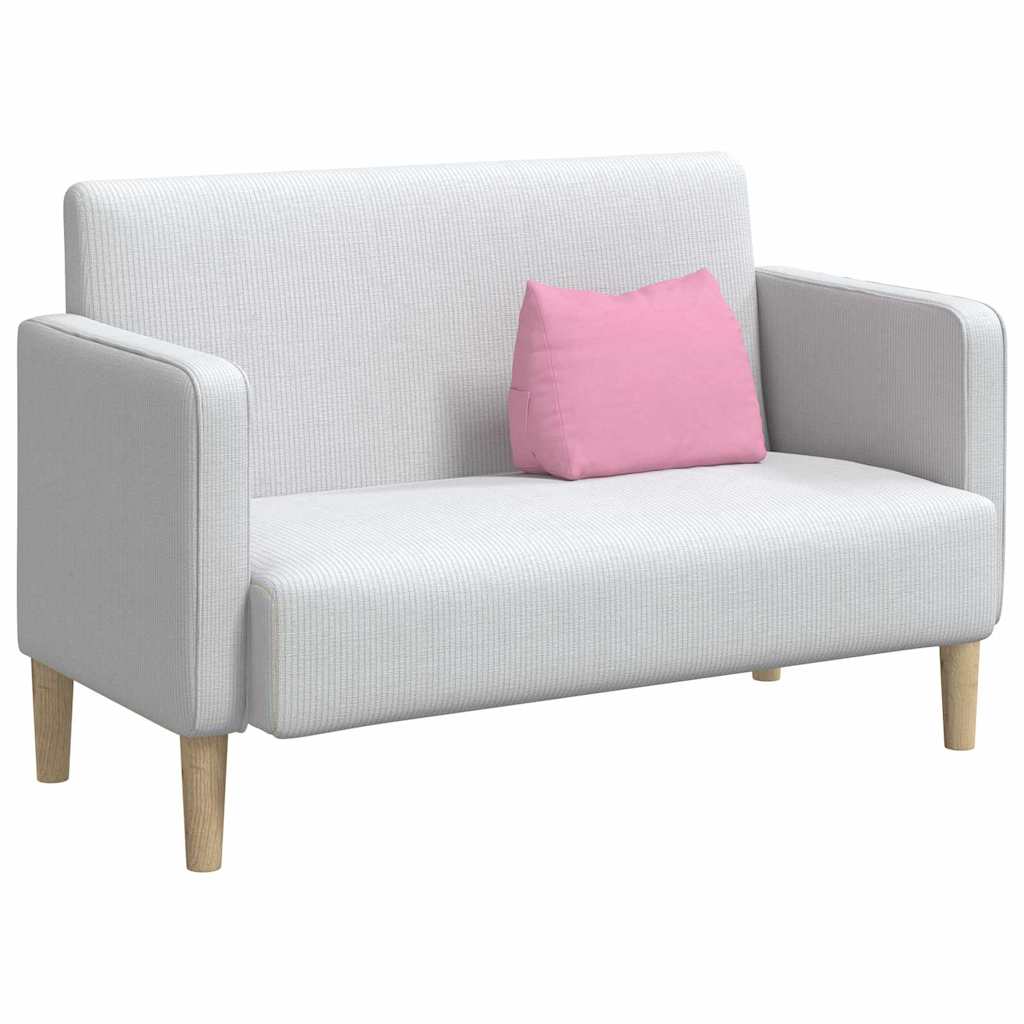 Cuscino per Schiena Rosa 45 x 20 x 35 cm Tessuto