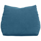 Cuscino per Schiena Blu 45 x 20 x 35 cm Tessuto in Cords