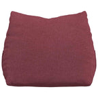 Cuscino per Schiena Rosso Vino 60 x 20 x 50 cm Tessuto