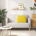 Cuscino per Schiena Giallo Chiaro 60 x 20 x 50 cm Tessuto