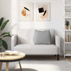 Cuscino per Schiena Grigio Nuvola 60 x 20 x 50 cm Tessuto