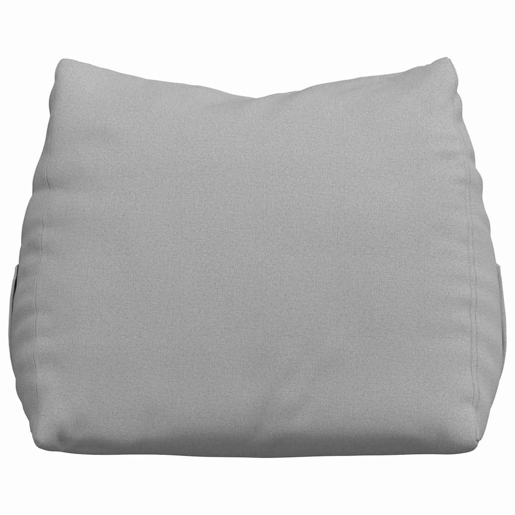 Cuscino per Schiena Grigio Nuvola 60 x 20 x 50 cm Tessuto