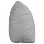 Cuscino per Schiena Grigio Nuvola 60 x 20 x 50 cm Tessuto