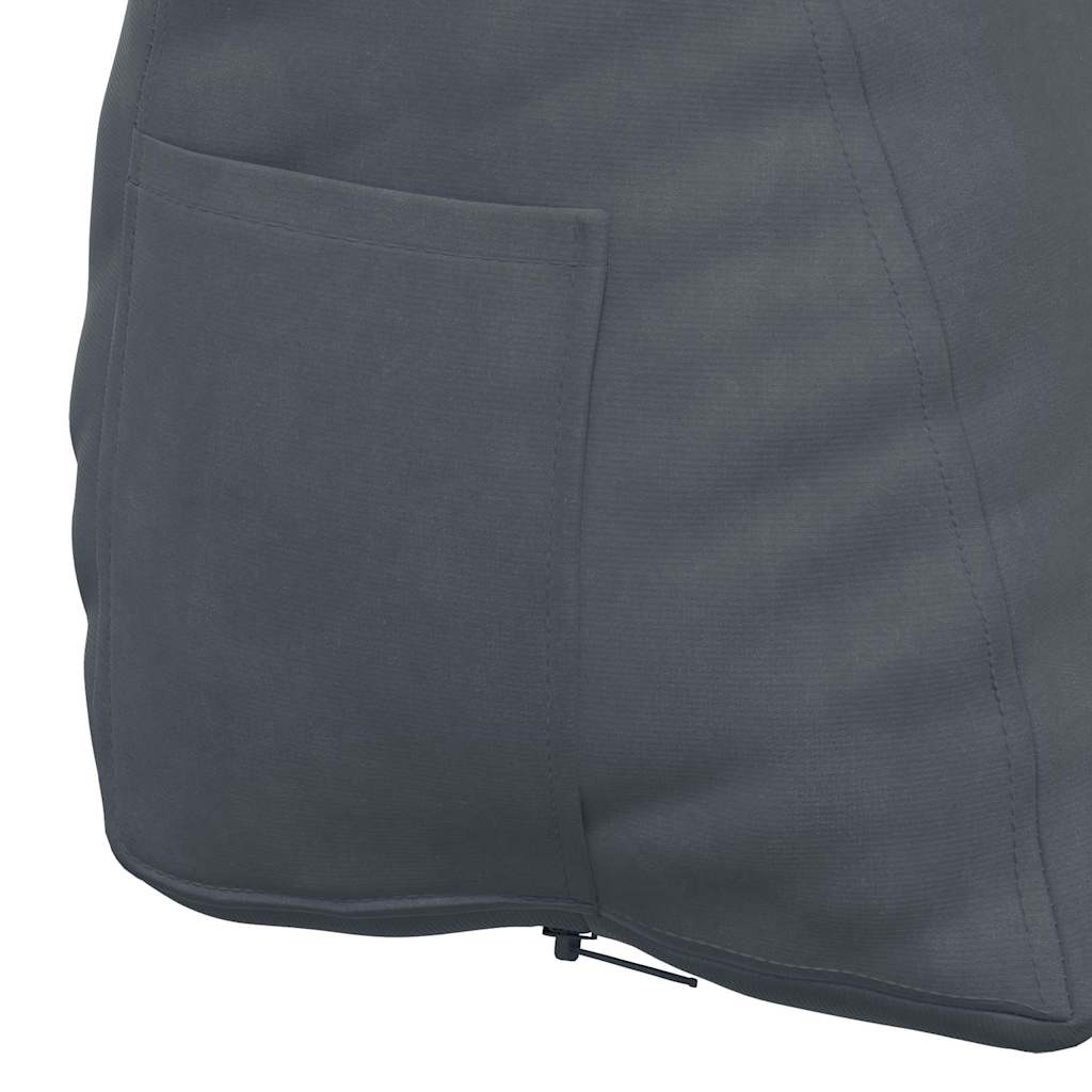 Cuscino per Schiena Grigio scuro 60 x 20 x 50 cm