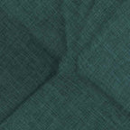 Cuscini per Seduta 4 pcs Verde Scuro 40 x 40 x 12 cm Tessuto