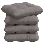 Cuscini per Seduta 4 pcs Talpa 40 x 40 x 12 cm Tessuto