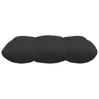 Cuscini per Seduta 4 pcs Nero 40 x 40 cm Tessuto in Microfibra