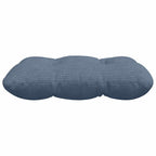 Cuscini per Seduta 4 pcs Blu 40 x 40 cm Tessuto in Cords