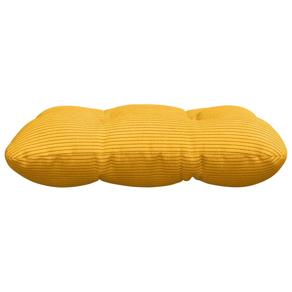 Cuscini per Seduta 4 pcs Giallo Chiaro 40 x 40 cm