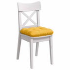 Cuscini per Seduta 4 pcs Giallo Chiaro 40 x 40 cm