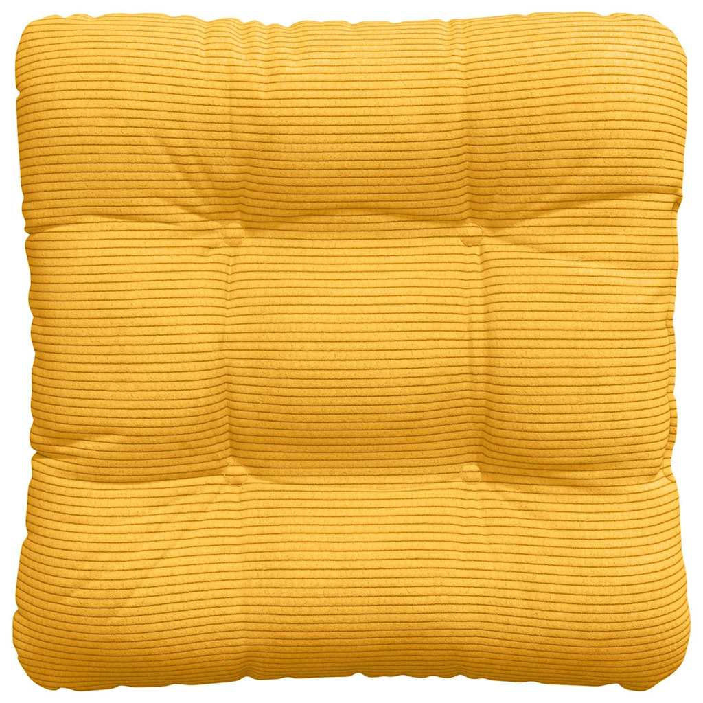 Cuscini per Seduta 4 pcs Giallo Chiaro 40 x 40 cm