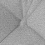 Cuscini per Seduta 4 pcs Grigio Nuvola 45 x 45 x 12 cm Tessuto