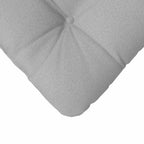Cuscini per Seduta 4 pcs Grigio Nuvola 45 x 45 x 12 cm Tessuto