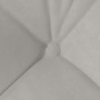 Cuscini per Seduta 4 pcs Grigio chiaro 45 x 45 cm