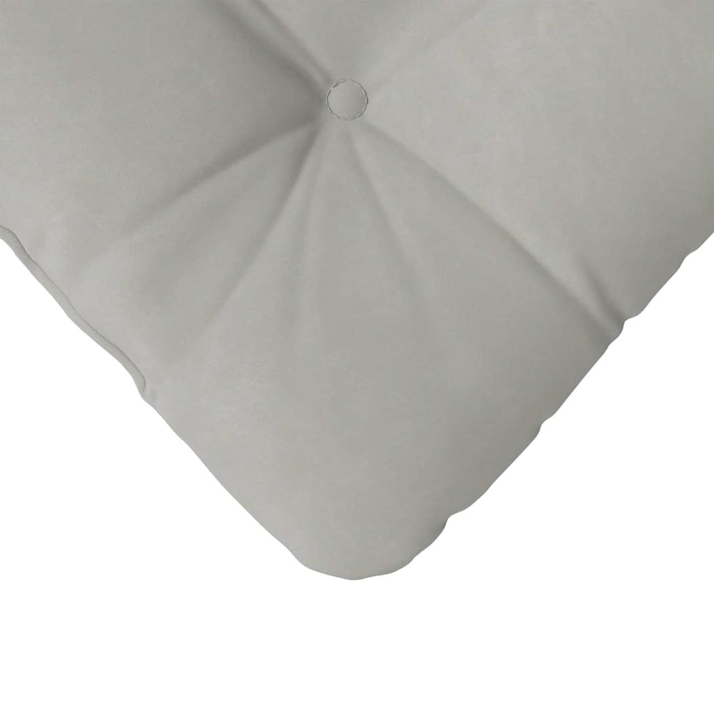 Cuscini per Seduta 4 pcs Grigio chiaro 45 x 45 cm