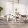 Cuscini per Seduta 4 pcs Grigio chiaro 45 x 45 cm