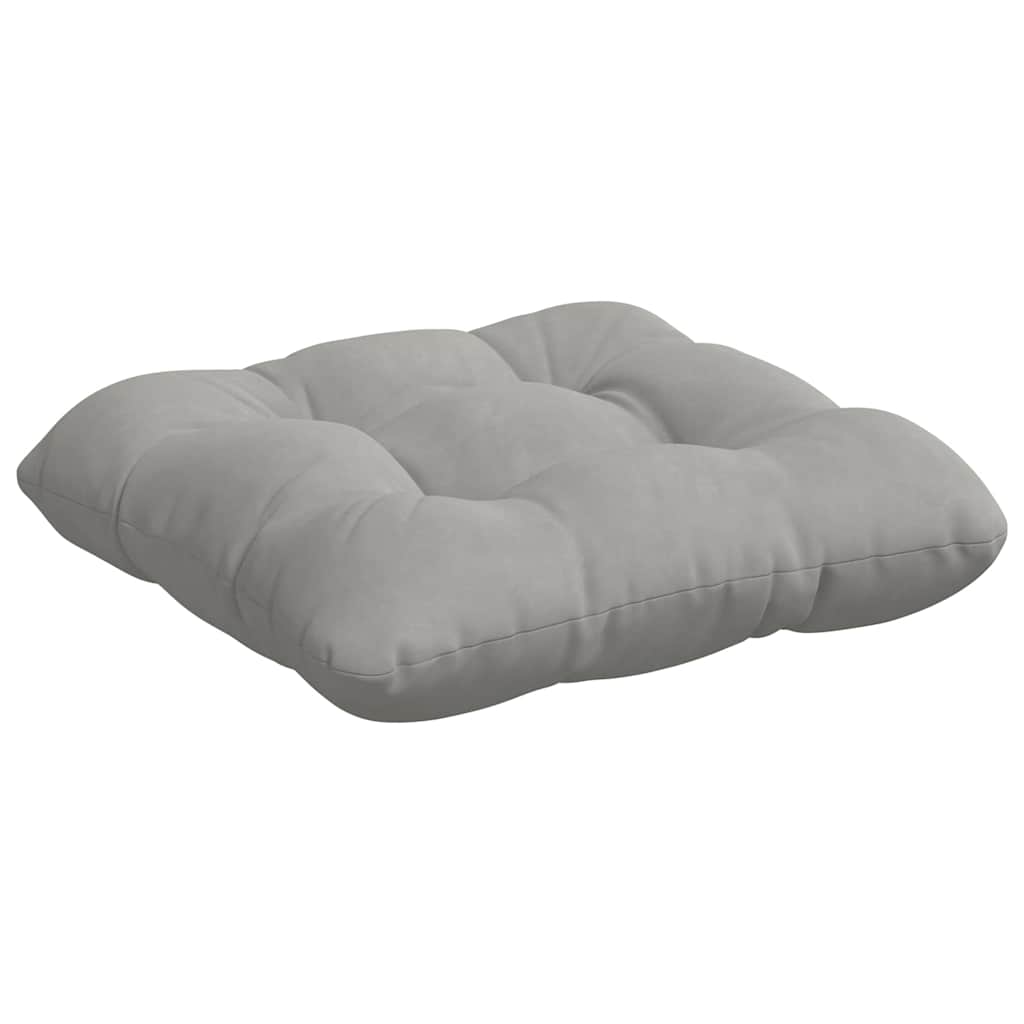 Cuscini per Seduta 4 pcs Grigio chiaro 45 x 45 cm