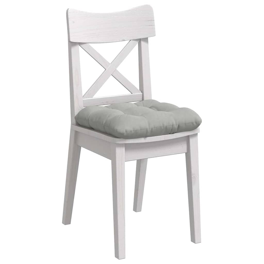 Cuscini per Seduta 4 pcs Grigio chiaro 45 x 45 cm
