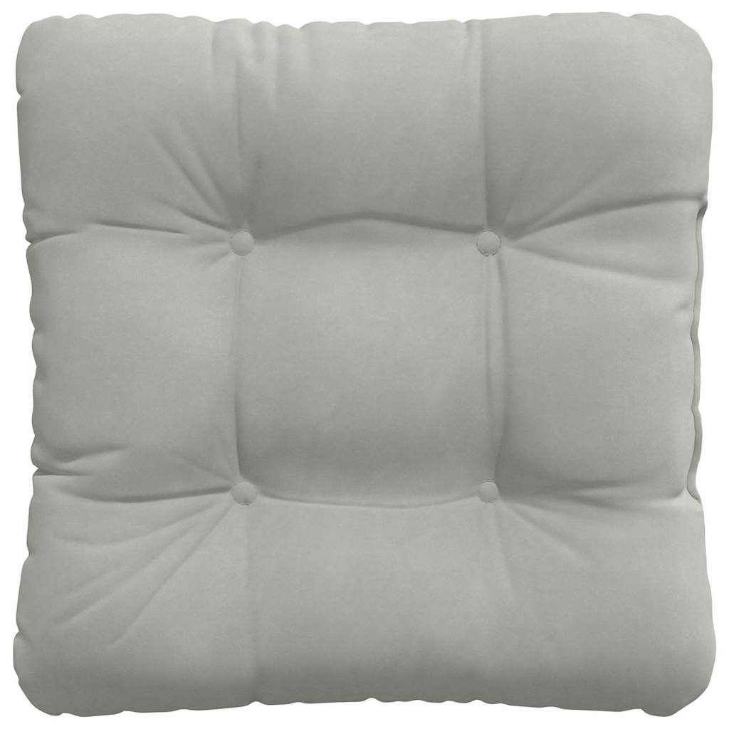 Cuscini per Seduta 4 pcs Grigio chiaro 45 x 45 cm