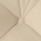 Cuscini per Seduta 4 pcs Crema 45 x 45 cm Tessuto in Microfibra