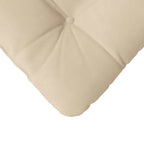 Cuscini per Seduta 4 pcs Crema 45 x 45 cm Tessuto in Microfibra