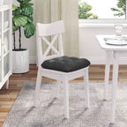 Cuscini per Seduta 4 pcs Grigio scuro 45 x 45 cm
