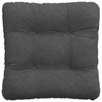 Cuscini per Seduta 4 pcs Grigio scuro 45 x 45 cm